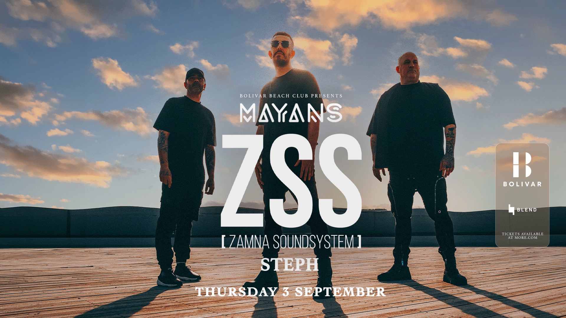 Bolivar, Alimos, Greece: Mayans w/ Zamna Soundsystem