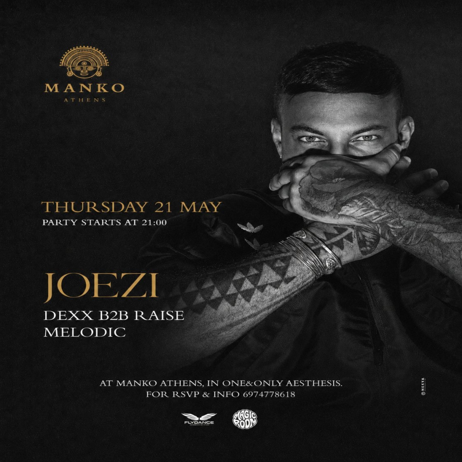 MAGIC ROOM Presents JOEZI at MANCO Athens