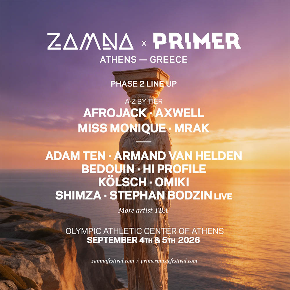 Zamna x Primer Athens 2026